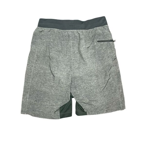 Lululemon  THE 9” Shorts Mens S Heather Gray Gym Stretch Performance Pickleball - Picture 2 of 10